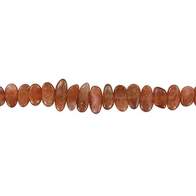 Rangs de colliers plats, Pierre de soleil, AA, 06 x 05-10mm | Marco Schreier