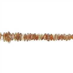 142130602721 Strand of Tumbled Stones, Sunstone, 02-03 x 10-14mm | Marco Schreier