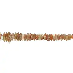 142130602721 Strand of Tumbled Stones, Sunstone, 02-03 x 10-14mm | Marco Schreier