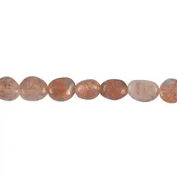 142130604323 Rang de colliers Nuggets, Pierre de soleil AAA, 08 - 10mm | Marco Schreier