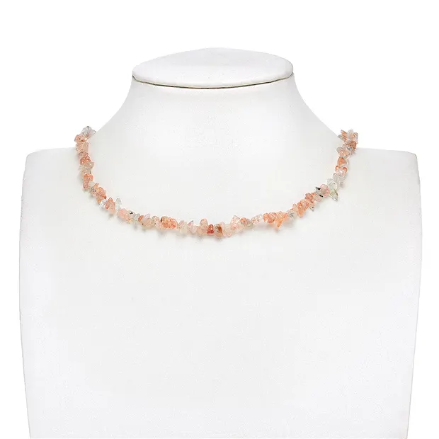 Strand splinter, sunstone (Arusha), 05 - 08mm (80cm) | Marco Schreier