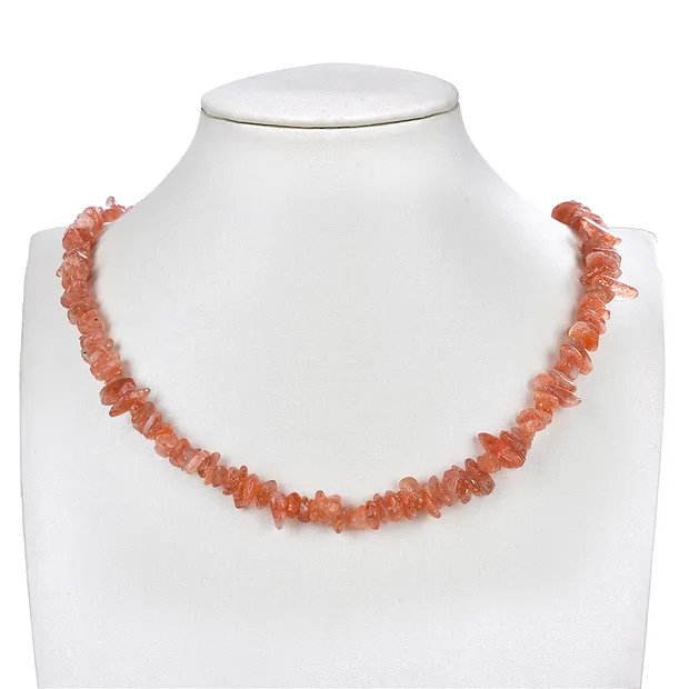 Strand splinter, sunstone A, 05 - 08mm (38cm) | wholesaler gems & healing stones