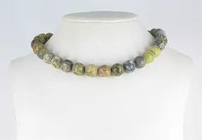 Strang Kugeln, Opalith (gelb), 14mm | Schreier Edelsteine, Heilsteine & Schmuck