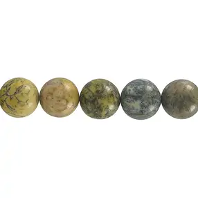 Strang Kugeln, Opalith (gelb), 14mm | Schreier Edelsteine, Heilsteine & Schmuck