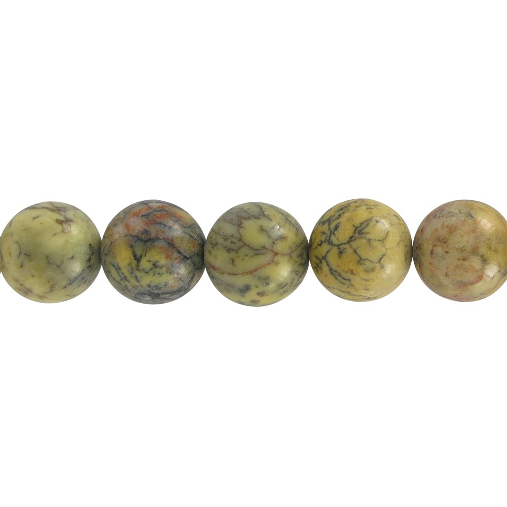 String Beads, Opalite (yellow), 16mm | wholesaler gems, healing stones & jewelry