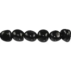 142240604820 Rang de colliers Nuggets (Pebbles), Psilomélane, 09 - 13mm | Marco Schreier