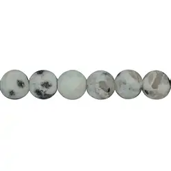 142250101011 Rang de collier boules, Granit (bleu), mat, 12mm | Marco Schreier