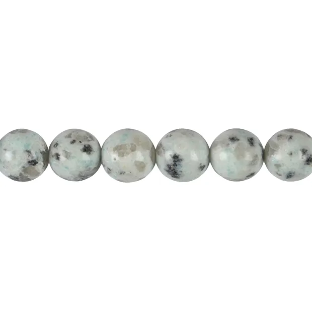 Rang de collier boules, Granit (bleu), 12mm | Marco Schreier