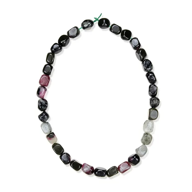 Rang de colliers Nugget, Eudialyte, 09 - 10mm (39cm) | Marco Schreier