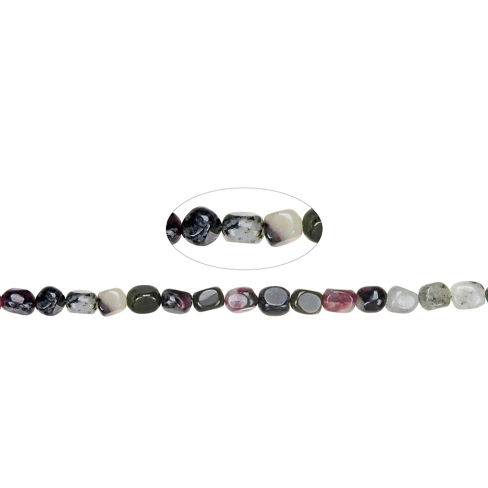 Strang Nuggets, Eudialyt, 09 - 10mm (39cm) | GH Edelsteine, Heilsteine & Schmuck