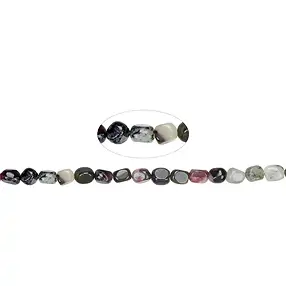 Strang Nuggets, Eudialyt, 09 - 10mm (39cm) | GH Edelsteine, Heilsteine & Schmuck