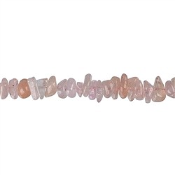 142340610522 Filo di pietre burattate, Morganite AA, 02-04 x 05-10mm | Marco Schreier