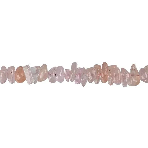 Filo di pietre burattate, Morganite AA, 02-04 x 05-10mm | Marco Schreier