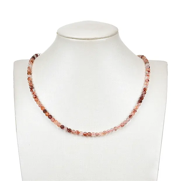 Strang Kugeln, Hämatitquarz, 04mm (39cm) | GH Edelsteine, Heilsteine & Schmuck