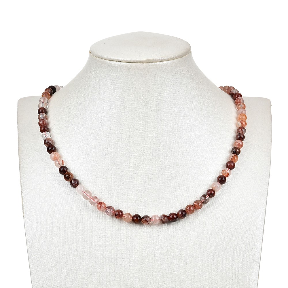 Strang Kugeln, Hämatitquarz, 06mm (39cm) | GH Edelsteine, Heilsteine & Schmuck