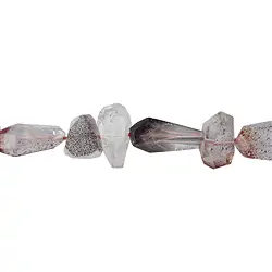 142351443520 Filo di pepite, Quarzo ematite, 06-22 x 11-24mm | Marco Schreier