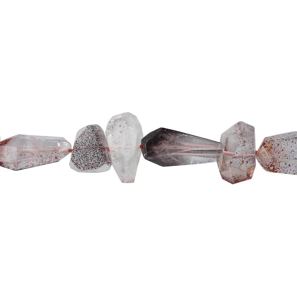 Strang Nuggets, Hämatitquarz, 06-22 x 11-24mm | Edelsteine, Heilsteine & Schmuck