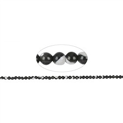 142430100220 String Beads, Mother of Pearl (dark), 03mm | wholesaler gems & healing stones