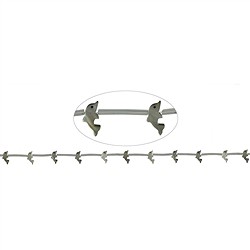 142431200520 Rang de colliers dauphins, nacre (fonc&#xE9;e), 07 x 15mm | Marco Schreier