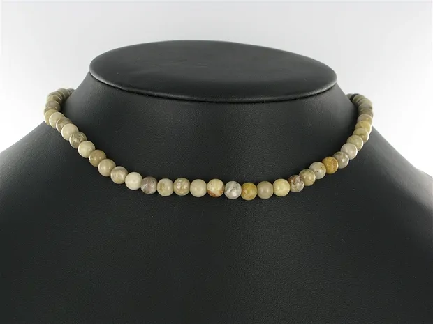 Filo di perline, Corallo pietrificato, 06 mm | grossista gemme e pietre curative