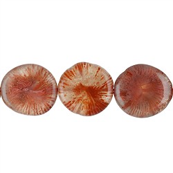 142451464220 Strang Scheibe Freeform, Hornkoralle, 15mm | GH Edelsteine, Heilsteine & Schmuck