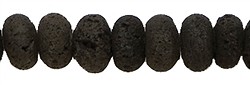 142480300310 Cordón botón, lava, 08mm | piedras preciosas, piedras curativas y joyería