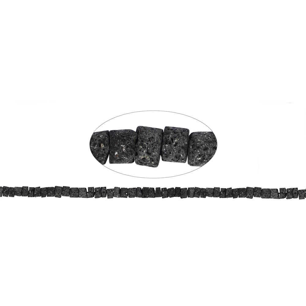 Cilindro de filamento, lava, 03-04 x 05-06mm (39cm) | Marco Schreier