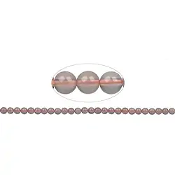 142491426820 Strang Kugeln, Chalcedon (rosa), 07mm | Edelsteine, Heilsteine & Schmuck-Handel