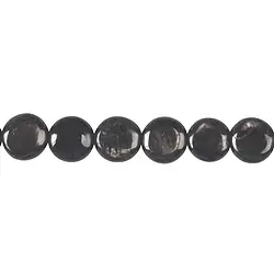 142520315820 Coin strand, Hypersthene, 10mm | minerals trade - gems, healing stones & jewelry