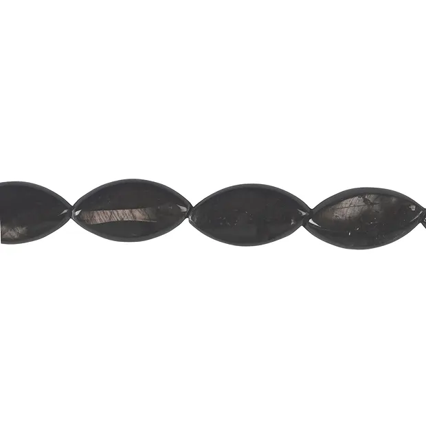 Strand Marquise, Hypersthene, 20 x 10mm | wholesaler gems & healing stones