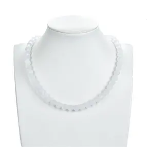 Strang Kugeln, Crashed Crystal, matt, 08mm | GH Edelsteine, Heilsteine & Schmuck