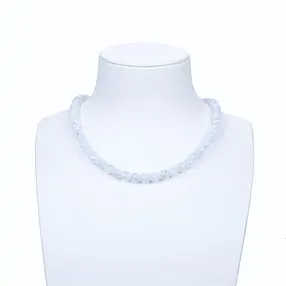 String Beads, Crashed Crystal, 08mm | wholesaler gems, healing stones & jewelry