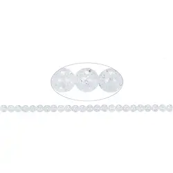 142610100720 Strang Kugeln, Crashed Crystal, 08mm | Schreier Edelsteine, Heilsteine & Schmuck