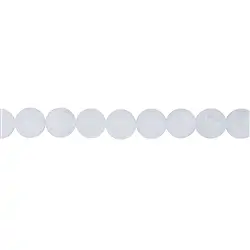 142610101210 String Beads, Crashed Crystal, matt, 16mm | wholesaler gems & healing stones