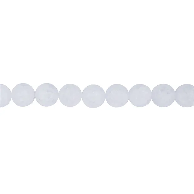 Filo di perle, cristallo schiacciato, opaco, 16 mm | Marco Schreier