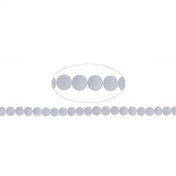 142610101410 Rang de colliers boules, Crashed Crystal, mat, 20mm | Marco Schreier