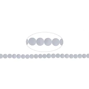 String Beads, Crashed Crystal, matt, 20mm | wholesaler gems & healing stones