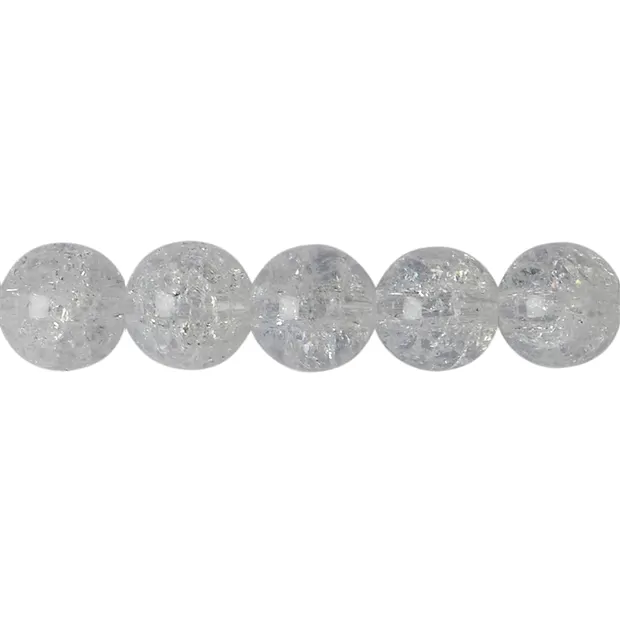 String Beads, Crashed Crystal, 20mm | wholesaler gems, healing stones & jewelry