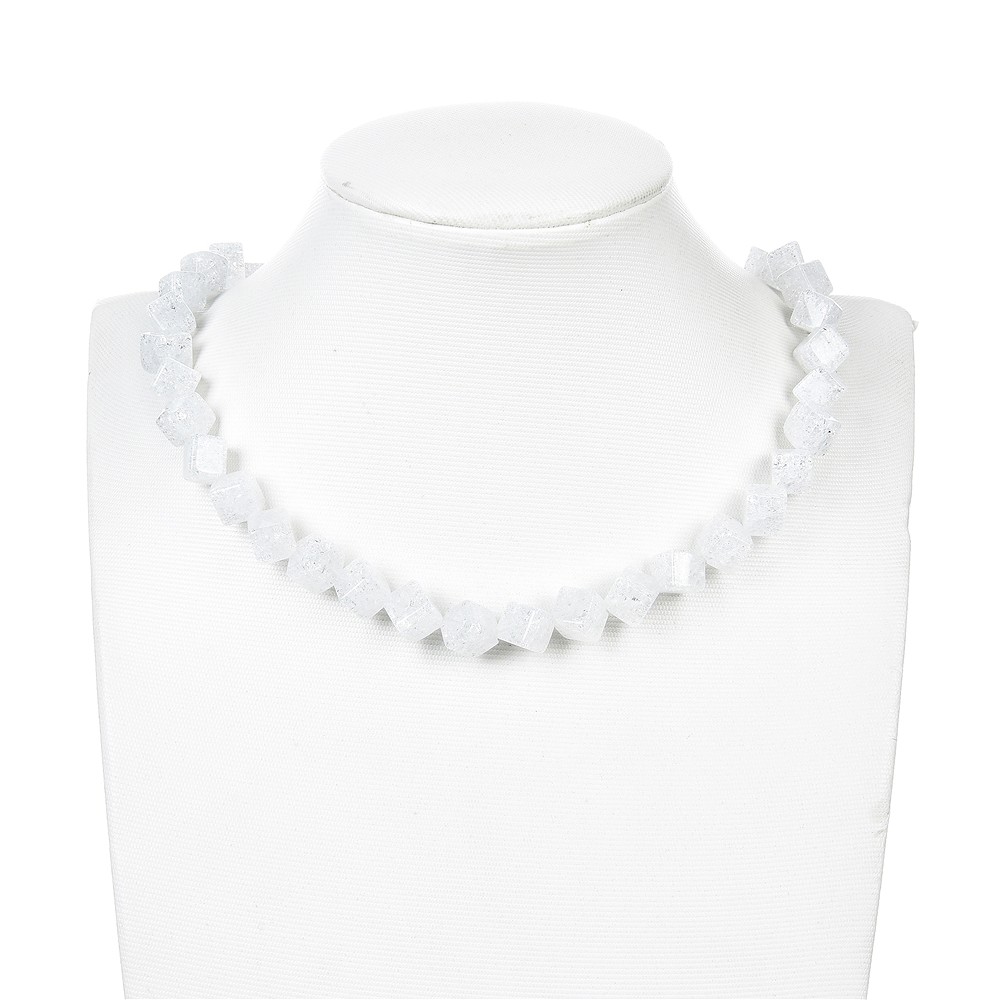 Strang Würfel, Crashed Crystal, 08mm | Schreier Edelsteine, Heilsteine & Schmuck