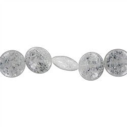 142610317520 Strang Disc, Crashed Crystal, 20 x 09mm | GH Edelsteine, Heilsteine & Schmuck