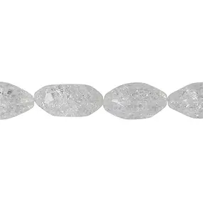 Rang de colliers Nuggets, Crashed Crystal, à facettes, 21 x 13mm | Marco Schreier