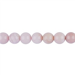 142620106920 String Beads, Andean Opal (pink), 10-11mm | wholesaler gems & healing stones