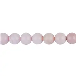 142620106920 Strang Kugeln, Andenopal (pink), 10-11mm | GH Edelsteine, Heilsteine & Schmuck