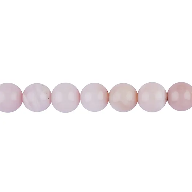 Rang de colliers boules, opale des Andes (rose), 10-11mm | Marco Schreier