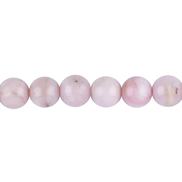 String Beads, Andean Opal (pink), 12-13mm | wholesaler gems & healing stones