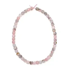 Rang de collier, opale des Andes (rose), 08mm, facetté | Marco Schreier