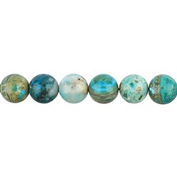 142630104420 Rang de collier boules, Opale des Andes (verte), 11-11,5mm | Marco Schreier