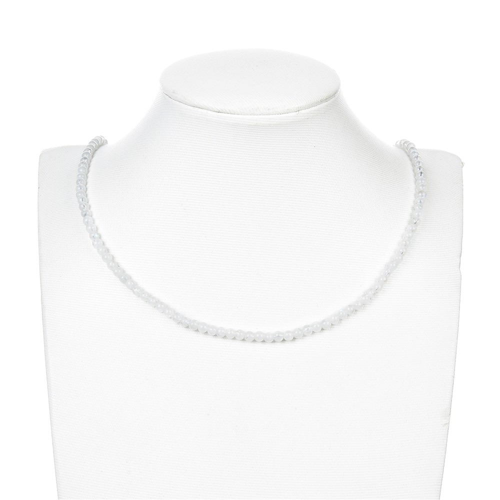 String Beads, Labrodorite (white) A, 03 - 04mm (39cm) | Marco Schreier