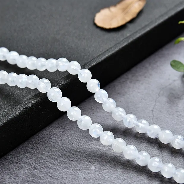 String Beads, Labrodorite (white) A, 05mm | wholesaler gems & healing stones