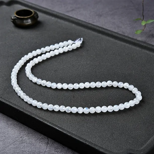 Rang de colliers boules, Labradorite (blanche) A, 05mm | Marco Schreier